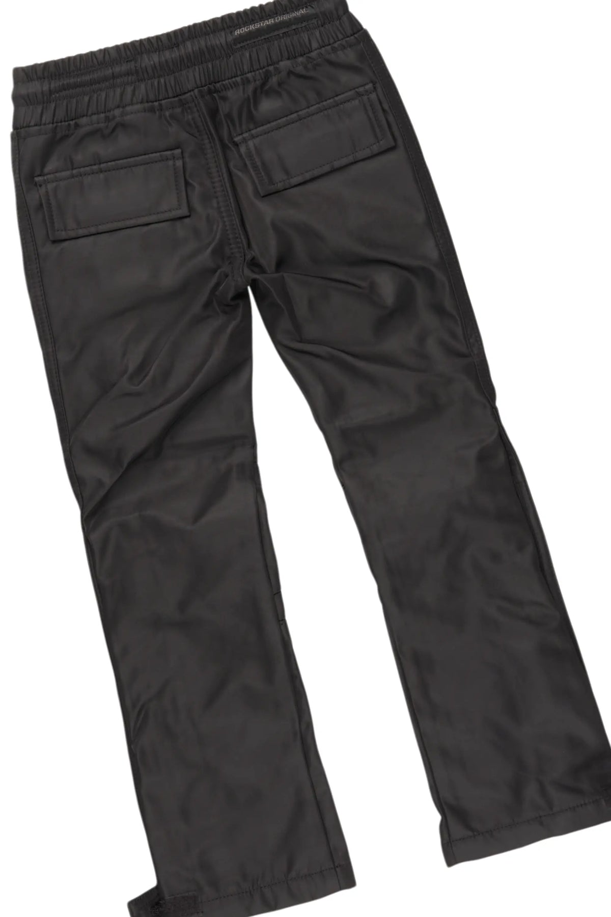 Boys Agron Grey/Black T-Shirt/Nylon Pant Set