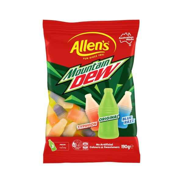 ALLEN'S MOUNTAIN DEW JELLIES 190G