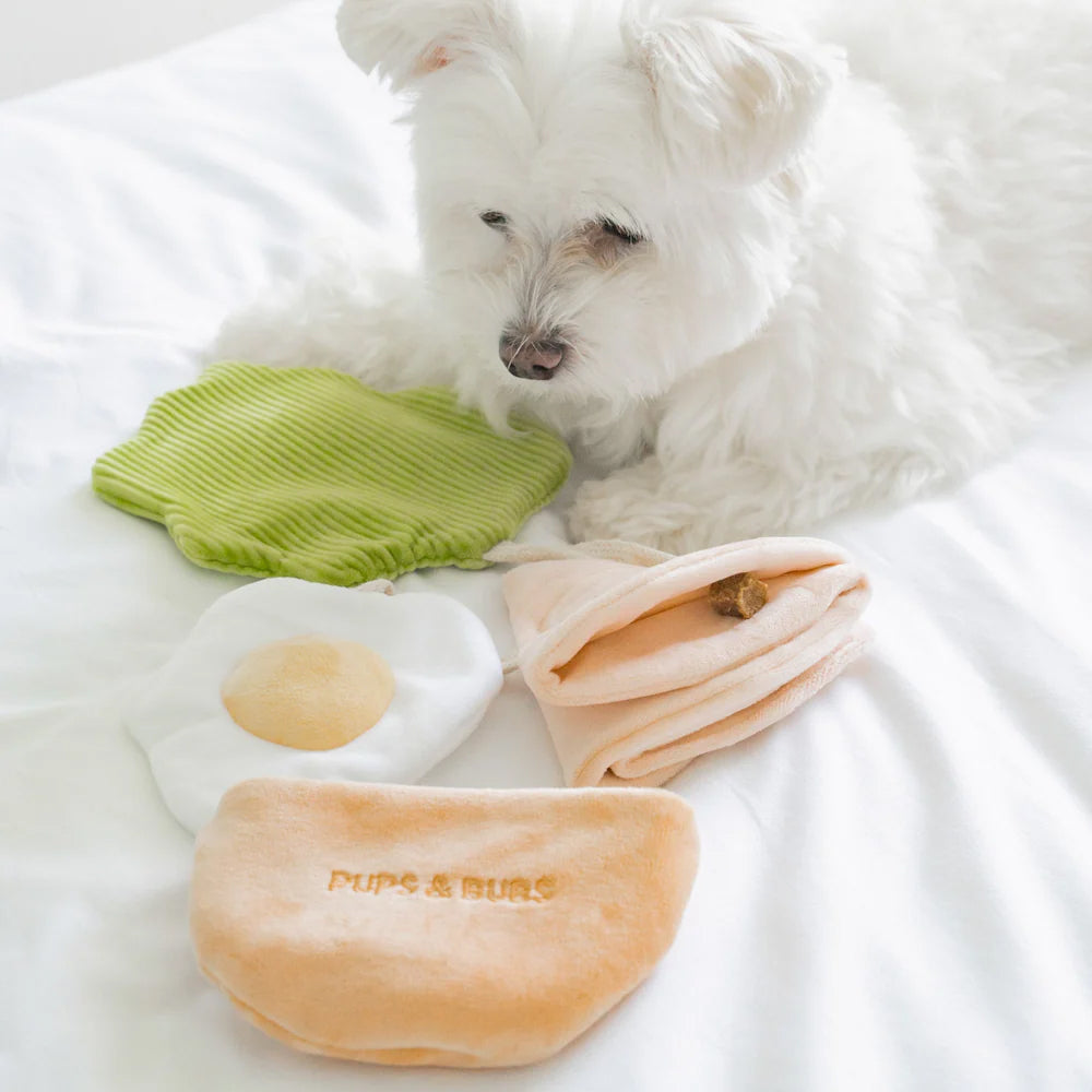 Pita Pocket Nosework Dog Plush Toy
