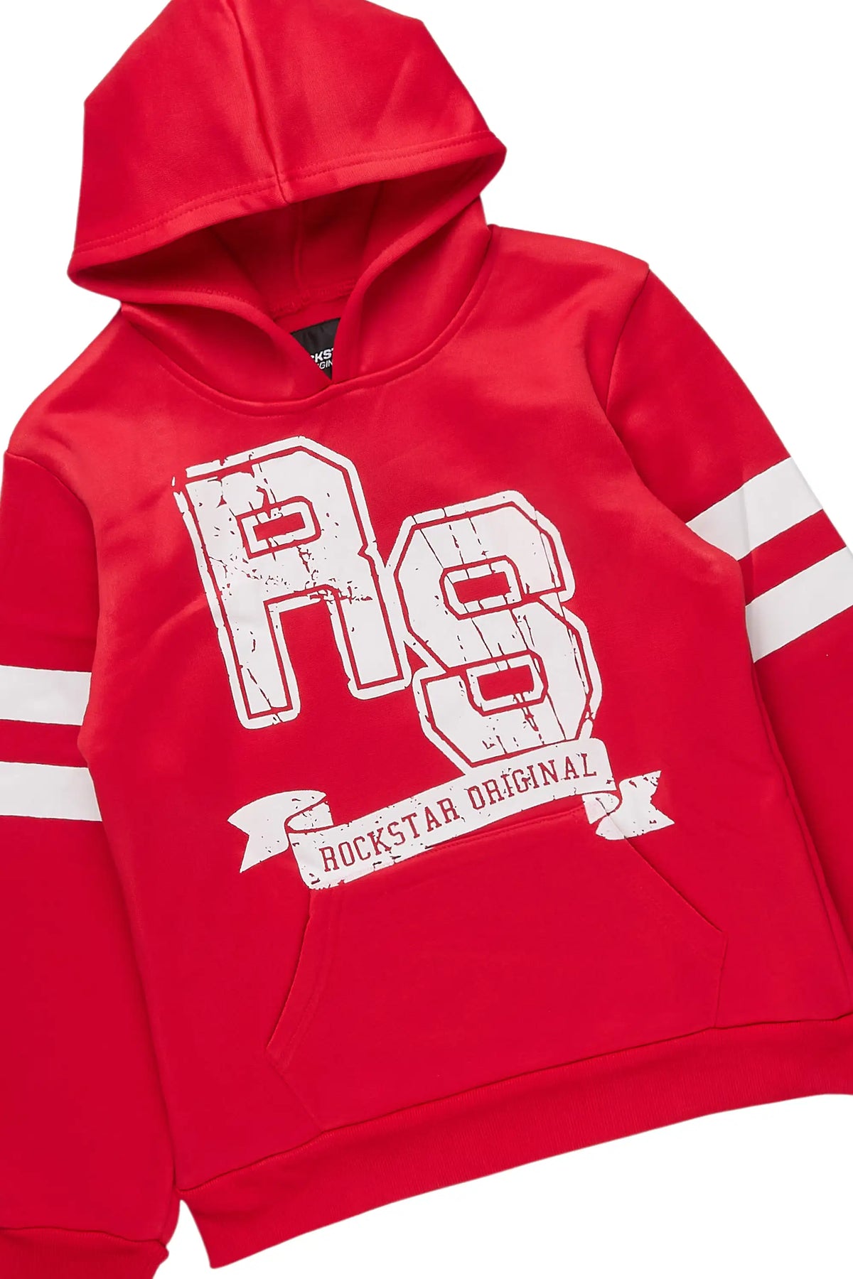 Boys Alik Red Stacked Track Set
