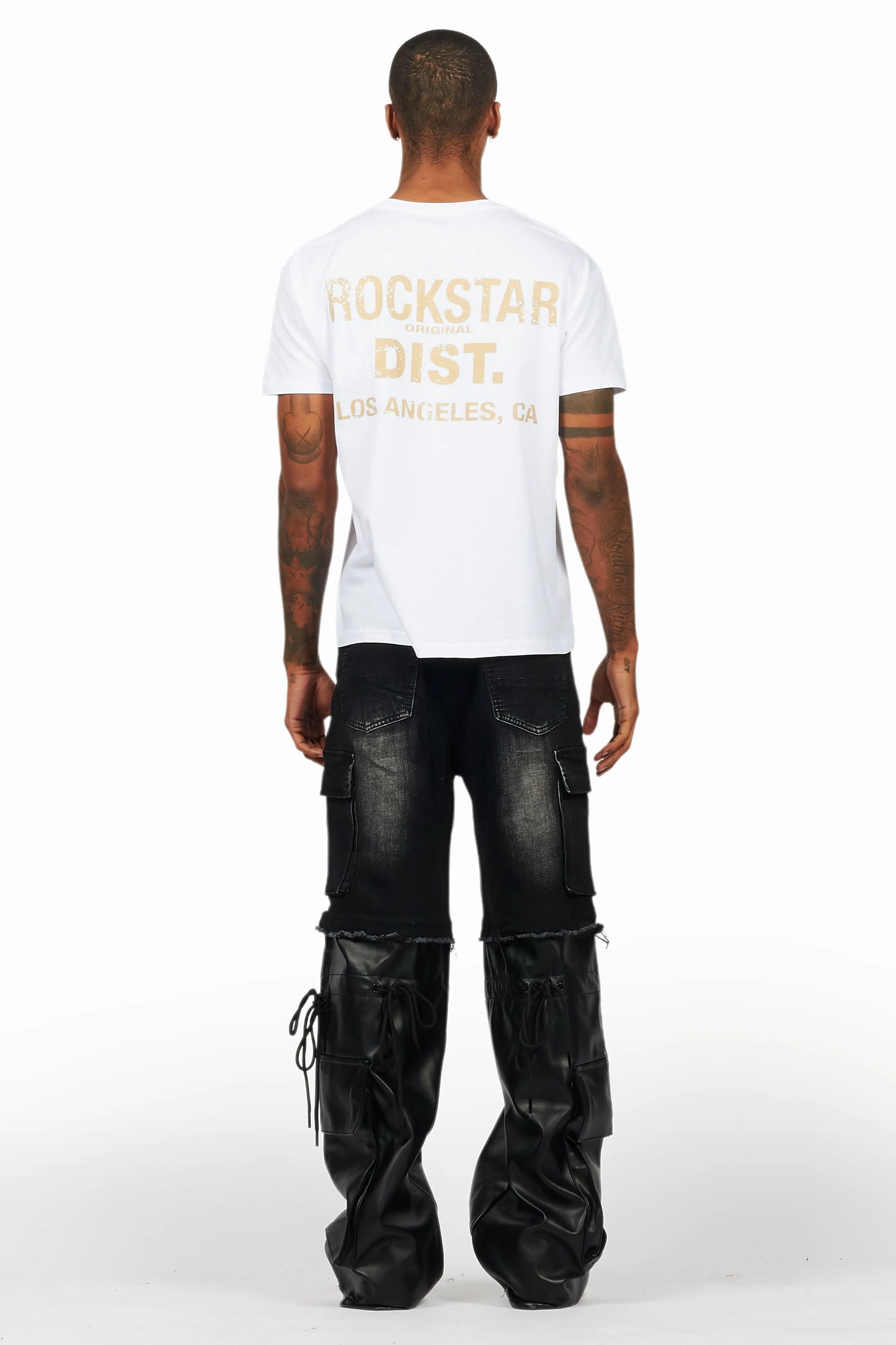 Baatar Black Baggy Fit Jean