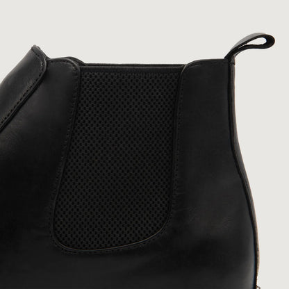 Clarkson Chelsea Black Leather Boots