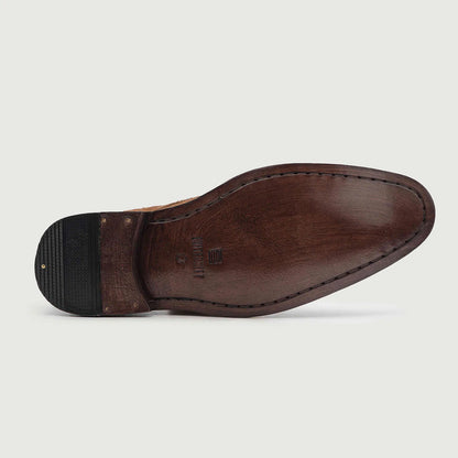 Corry Chukka Brown Suede Leather Boots