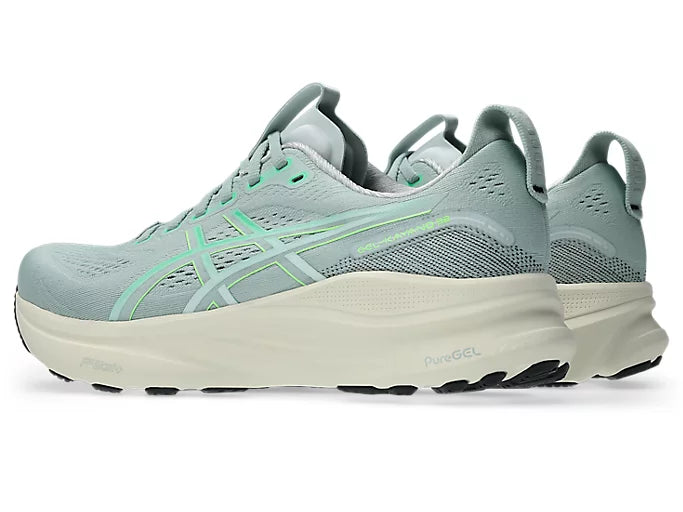 ASICS Men's GEL-KAYANO 32 Wide - COLD MOSS/VITAL GREEN