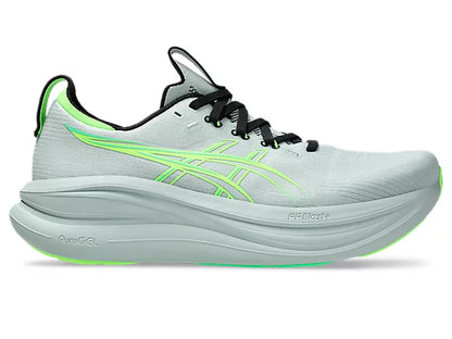 ASICS Men's GEL-NIMBUS 28 Extra wide - COLD MOSS/ILLUMINATE GREEN