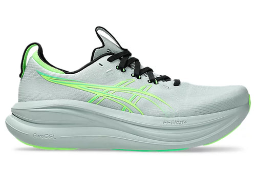ASICS Men's GEL-NIMBUS 28 Extra wide - COLD MOSS/ILLUMINATE GREEN
