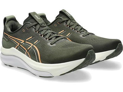 ASICS Men's GEL-KAYANO 33 - VINTAGE KHAKI/BRIGHT SUNSTONE