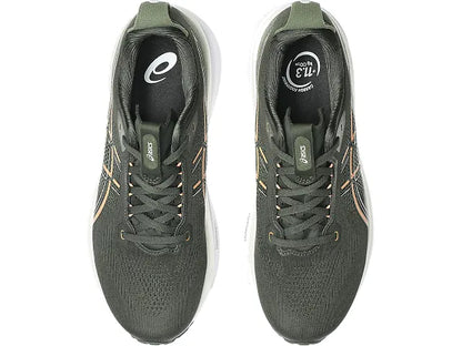 ASICS Men's GEL-KAYANO 33 - VINTAGE KHAKI/BRIGHT SUNSTONE