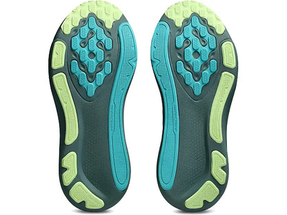 ASICS Men's GEL-KAYANO 33 - FOGGY TEAL/ILLUMINATE YELLOW