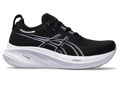 Asics Womens Gel Nimbus 26- Black/Dusty Purple (1012B601-003)