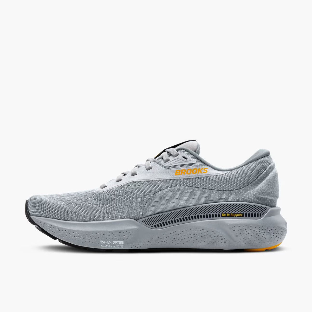 Brooks Men's Adrenaline GTS 24 (Wide) - Alloy/White/Gold Fusion