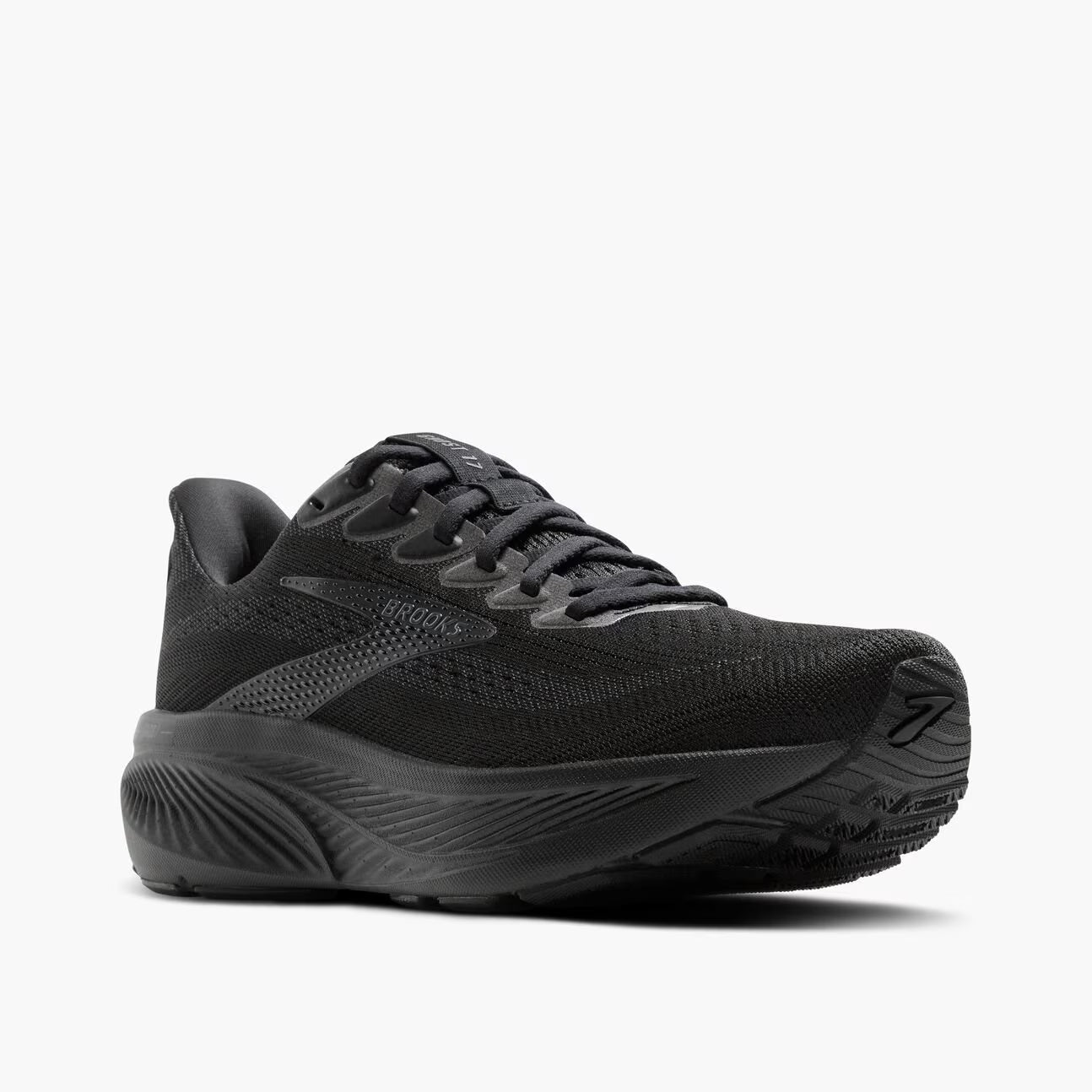 Brooks Men's Ghost 17 (4E Wide) - Black/Black/Ebony