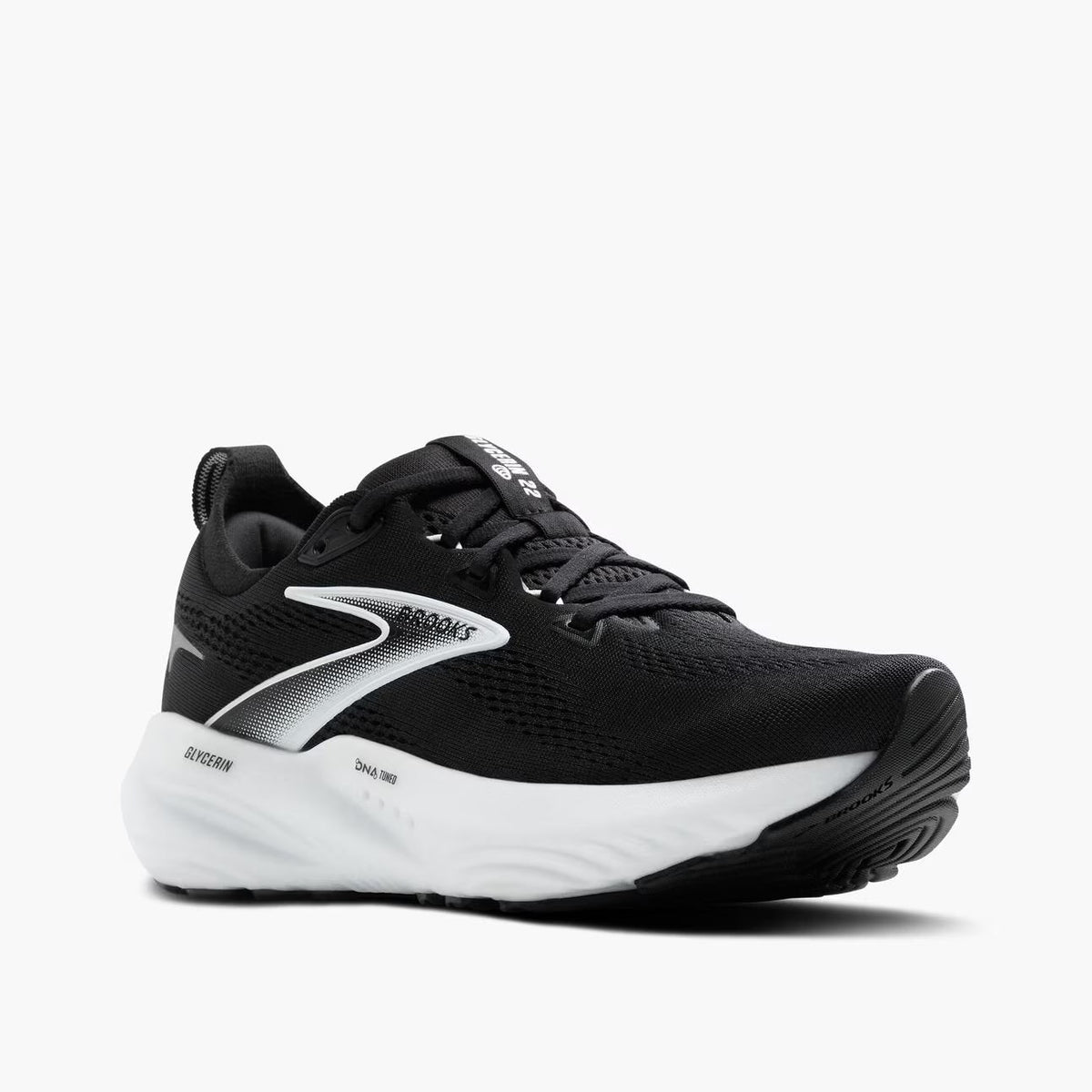 Brooks Men's Glycerin 22 (Wide) - Black/Grey/White