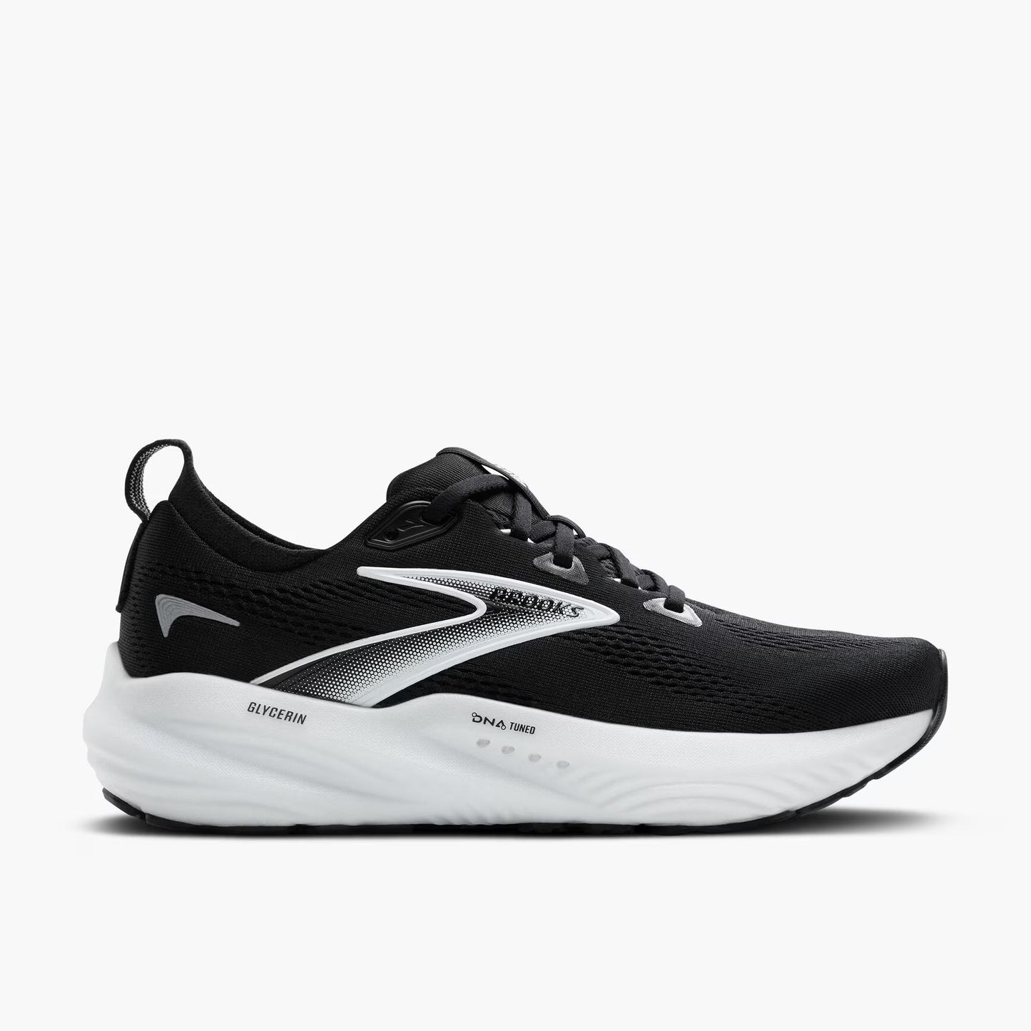 Brooks Men's Glycerin 22 (Wide) - Black/Grey/White