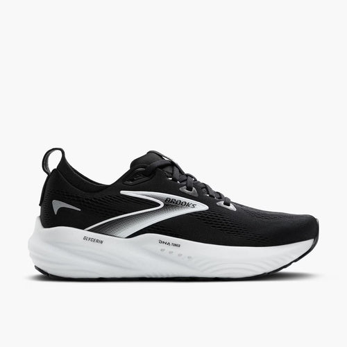 Brooks Men's Glycerin 22 (Wide) - Black/Grey/White