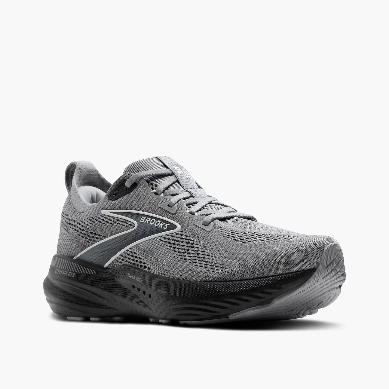 Brooks Men's Glycerin GTS 22 (Wide) - Primer Gray/Ebony/Bluewash