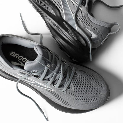 Brooks Men's Glycerin GTS 22 (Wide) - Primer Gray/Ebony/Bluewash