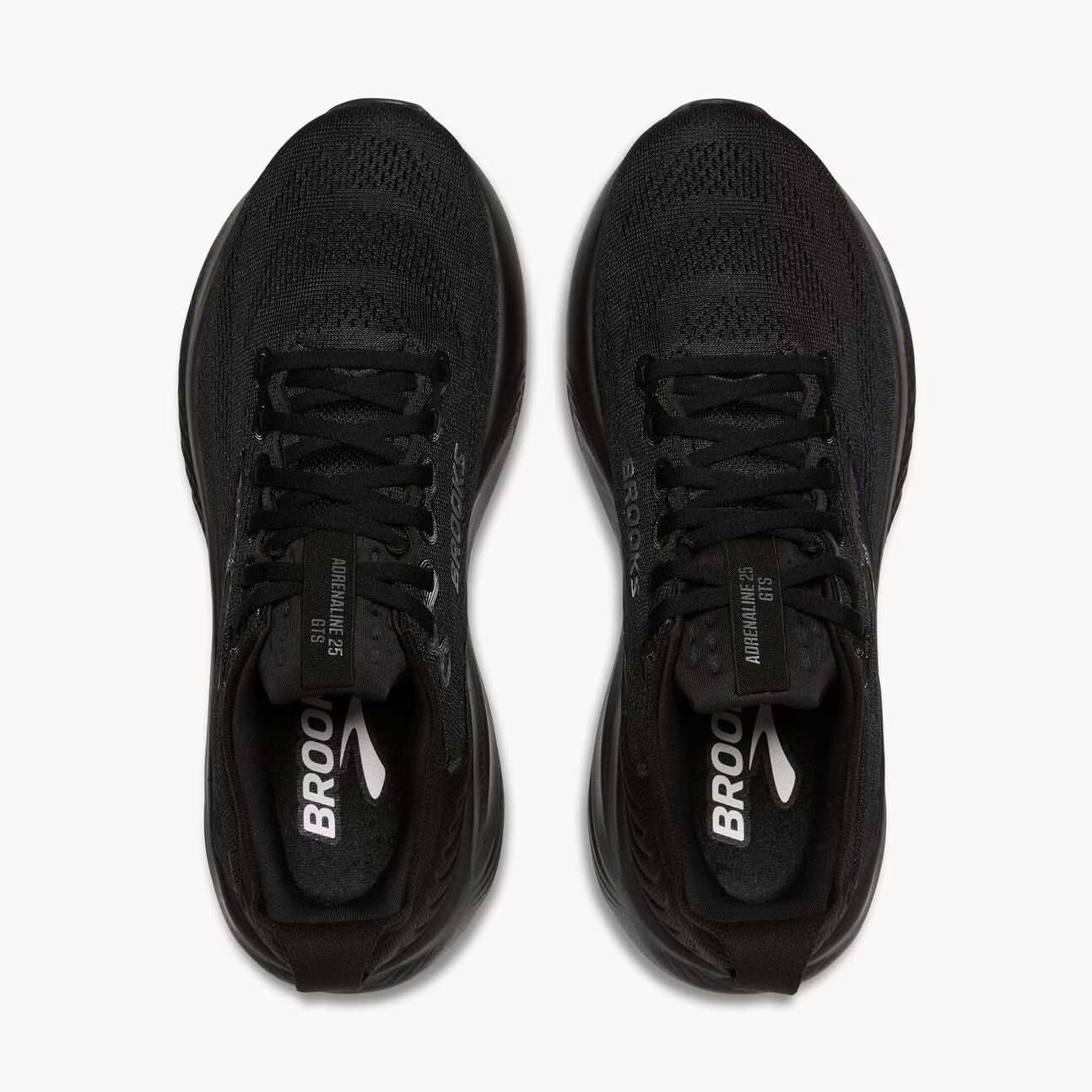 Brooks Men's Adrenaline GTS 25 - Black/Black/Ebony - Narrow (B)