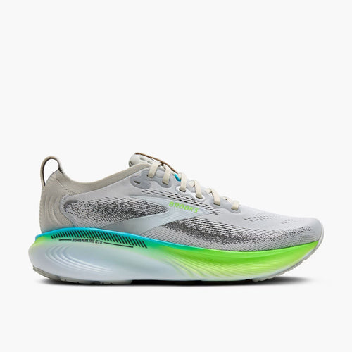 Brooks Men's Adrenaline GTS 25 - Oyster/Green Gecko/Blue