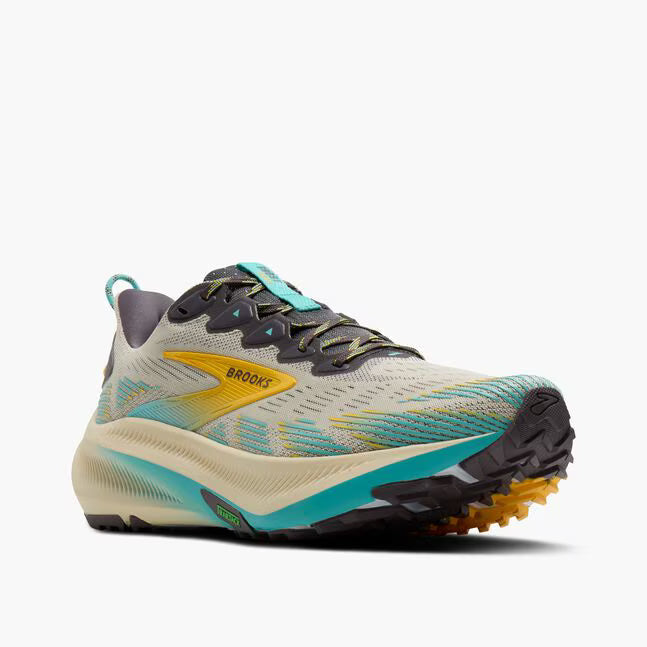 Brooks Ghost Trail Men's - Bleached Sand/Rabbit/Bluefish
