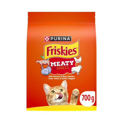 Adult Dry Cat Food Meaty Grills
