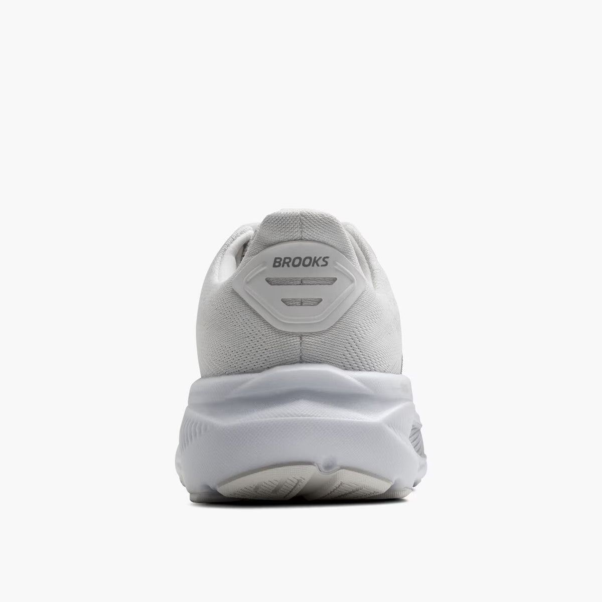 Brooks Women's Ghost 17 (Wide) - White/White/Grey