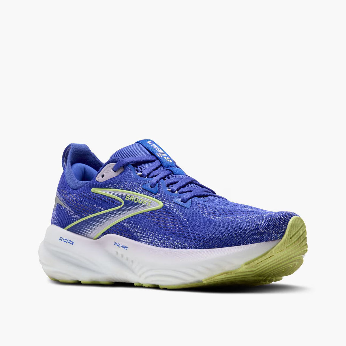 Brooks Women's Glycerin 22 - Amparo Blue/Hyper Iris/Yellow