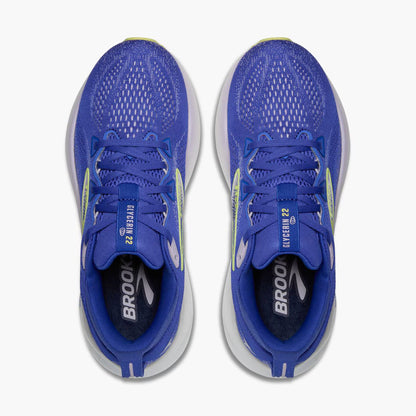 Brooks Women's Glycerin 22 - Amparo Blue/Hyper Iris/Yellow