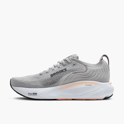 Brooks Women's Adrenaline GTS 25 - Grey/Blackened Pearl/Coral - Narrow (2A)