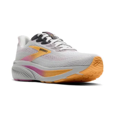 Brooks Womens Ghost 17 Wide- Oyster/Apricot/Pink (1204311D070)