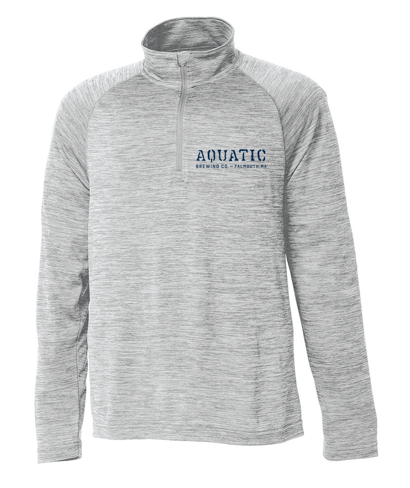 Aquatic Brewery Unisex Space Dye Performance Pullover (9763) (A044 LC, A045 back)