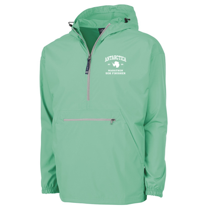 Antarctica Marathon Finisher 2026 - Pack-N-Go Pullover Jacket Mint (9904)