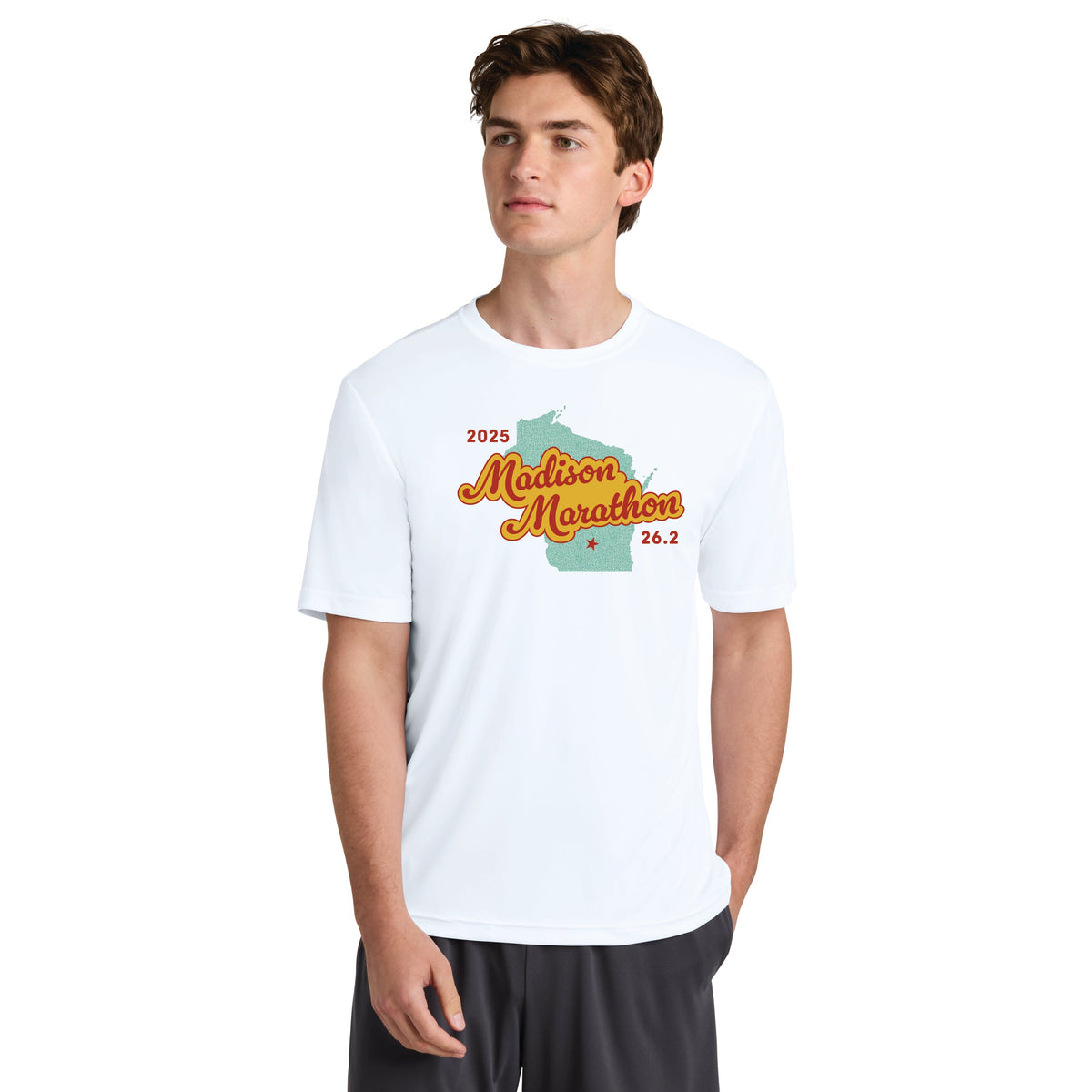 2025 Madison Marathon - Men's Posicharge Competitor Tee (ST350)
