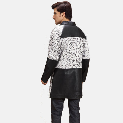 Artistry Black Dye Leather Coat