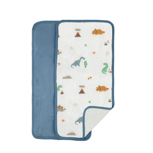 JURASSIC 2-PIECE BURP CLOTH SET