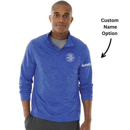 Bromfield Cross Country Men's Space Dye Performance Pullover (9763)