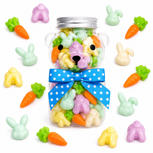 Bear Jar - Gummy Cottontail Mix