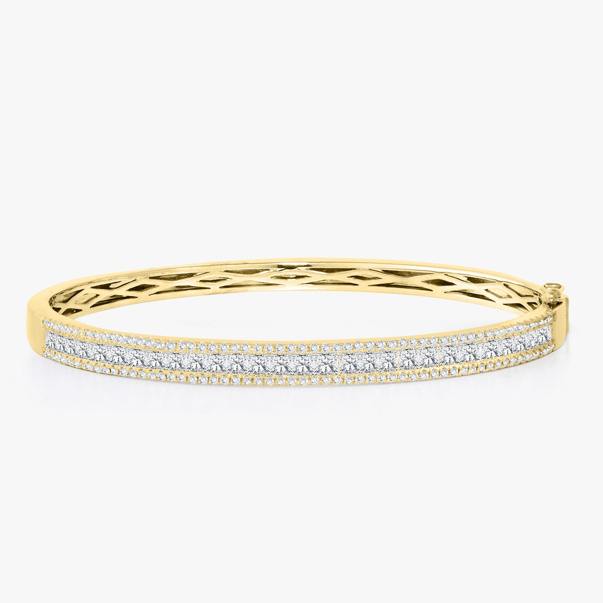 Francine Princess Cut Diamond Bangle 3.30 ctw