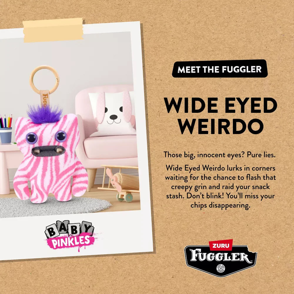 Seasonal S1- Baby Pinkles Key Ring - Wide Eyed Weirdo