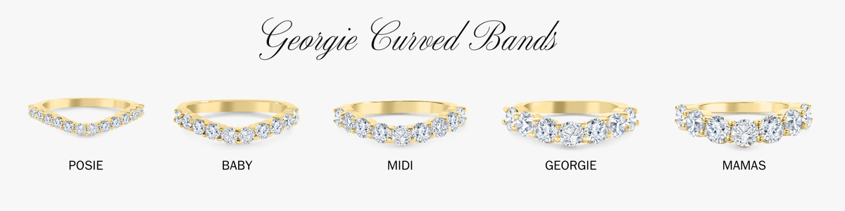 Mama's Georgie Band (Curved) 2.87 ctw