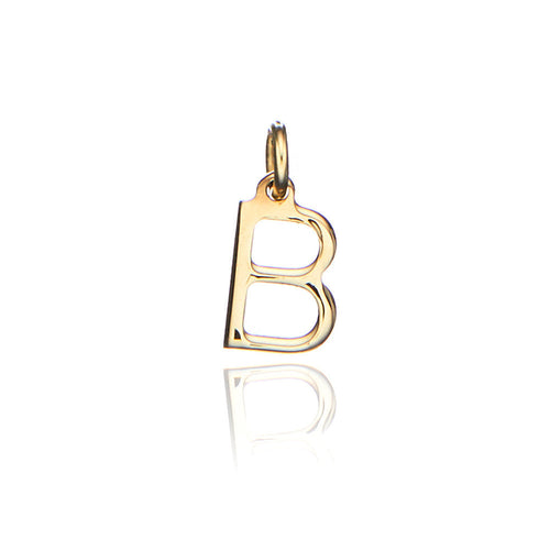 Gold Individual Initial Charm