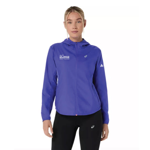2026 ASICS Los Angeles Marathon FINISHER - ASICS Women's Silver Jacket Cobalt Burst (2012D148) (LA26-35)