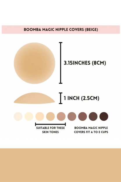 Magic Nipple Covers - BEIGE