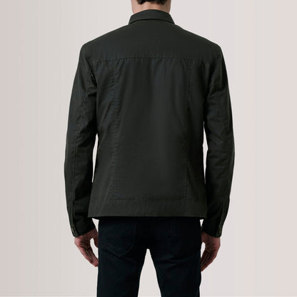 Irwin Olive Waxed Canvas Field Jacket