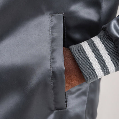 Xander Grey Varsity Jacket