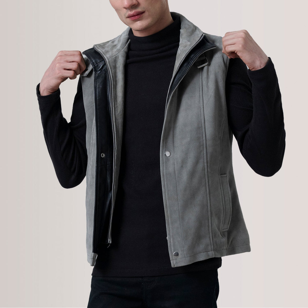 Zane Grey Suede Vest