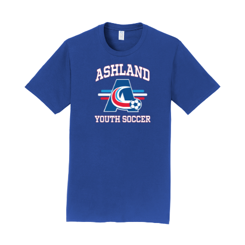 Ashland Youth Soccer - ADULT Core Cotton Tee (PC450)