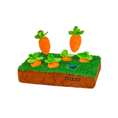 Carrots in the Garden Dog Plush Toy