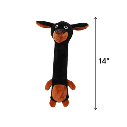 Winnie Dog Stick Duo Dog Plush Toy