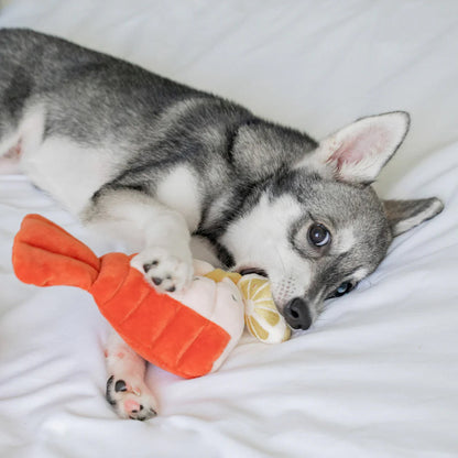 Grilled Lobster Nosework Dog Plush Toy